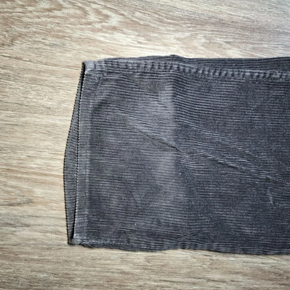 Vintage Arizona Jean Co Corduroy Pants Mens 28x30 Baggy Fit Black 1999 Grunge